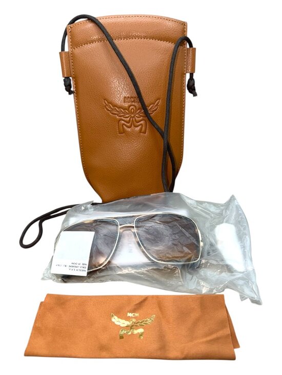 MCM Tortoiseshell Brown Sunglasses W/ Crossbody Pouch NWT MCM Tortoiseshell Sunglasses with Crossbody Pouch  main image 2